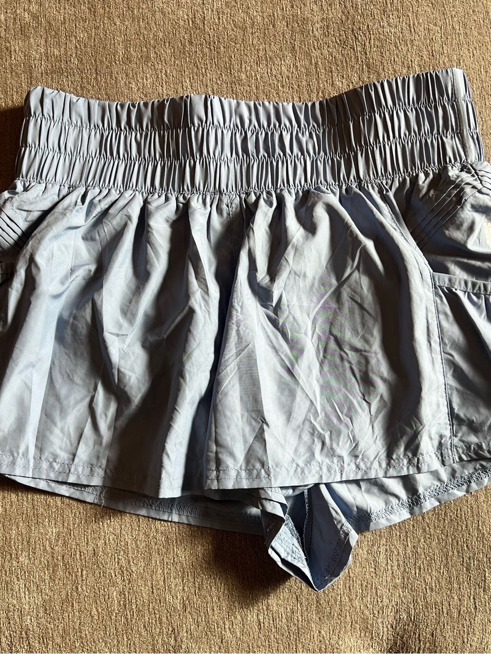 FP Movement by Free People Light Blue Athletic Shorts